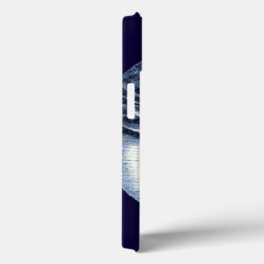 Indigo-Muscheln VII Case-Mate iPhone Hülle (Rückseite / Rechts)