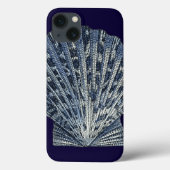 Indigo-Muscheln VIII Case-Mate iPhone Hülle (Rückseite)