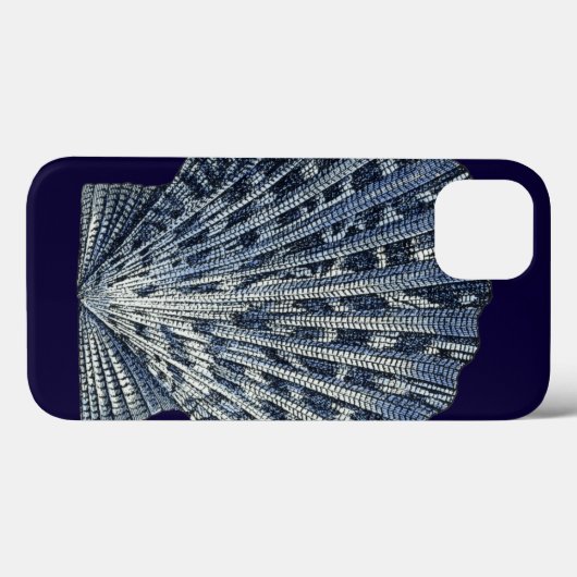 Indigo-Muscheln VIII Case-Mate iPhone Hülle (Rückseite (Horizontal))
