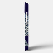 Indigo-Muscheln VIII Case-Mate iPhone Hülle (Rückseite / Links)