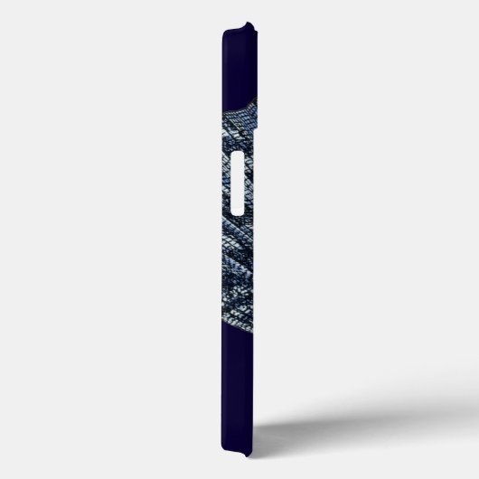 Indigo-Muscheln VIII Case-Mate iPhone Hülle (Rückseite / Rechts)