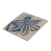 Indigo-Narzisse Fliese (Seite)