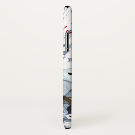 Indigo & Ochre - Aquarellfarben-Blume Case-Mate iPhone Hülle (Hinten/Rechts)