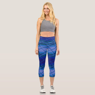 Indigo-Palette Capri Leggings