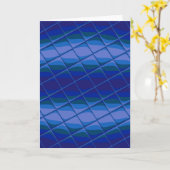 Indigo-Palette Karte (Gelbe Blume)