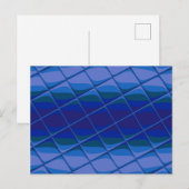 Indigo-Palette Postkarte (Vorne/Hinten)