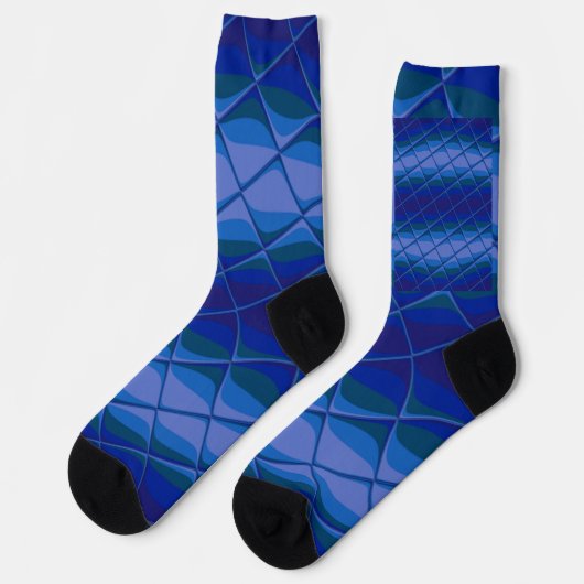 Indigo-Palette Socken (Linkes Detail)