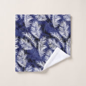 Indigo Palms Badhandtuch Set (Waschlappen)
