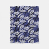 Indigo Palms Fleecedecke (Vorderseite)