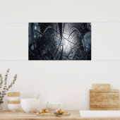 Indigo Perception Poster (Küche)