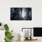 Indigo Perception Poster (Heimbüro)