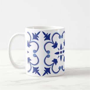 Indigo Petal Vine Kaffeetasse