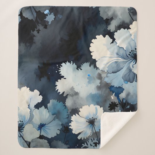 Indigo Petals Sherpadecke (Vorderseite)
