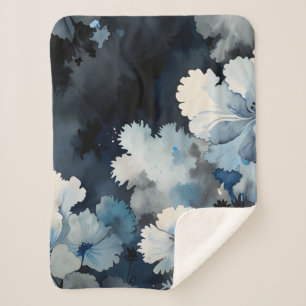 Indigo Petals Sherpadecke
