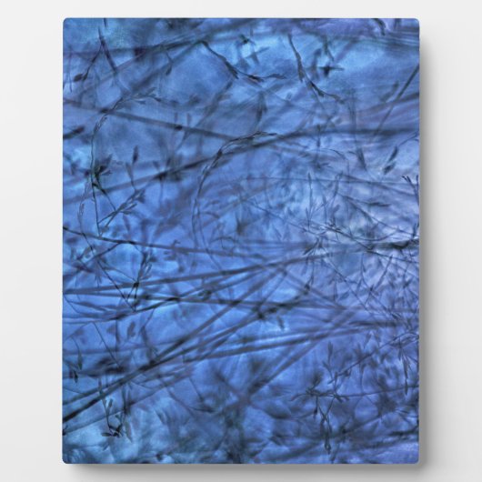 Indigo Plantscape Fotoplatte (Vorderseite)