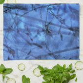 Indigo Plantscape Handtuch (Gefaltet)