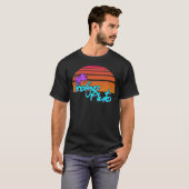 Indigo Pluto - Miami Sunset T-Shirt (Vorne ganz)