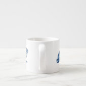 Indigo Rabbit Baby Tasse (Rückseite)