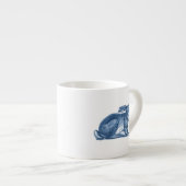 Indigo Rabbit Baby Tasse (Vorderseite Rechts)