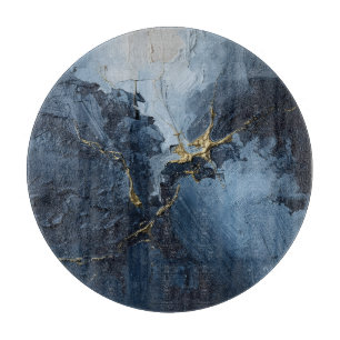 "Indigo Rhapsodie" Schneidebrett