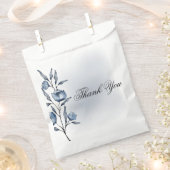 Indigo Romance Hochzeitsgunst-Beutel Geschenktütchen (Ausgeschnitten)
