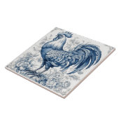 Indigo Rooster Azulejo Tiles Fliese (Seite)