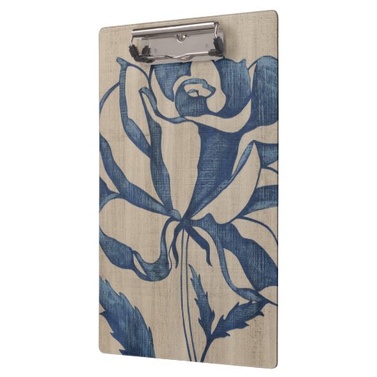 Indigo-Rose Klemmbrett (Links)