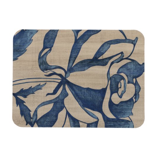 Indigo-Rose Magnet (Horizontal)