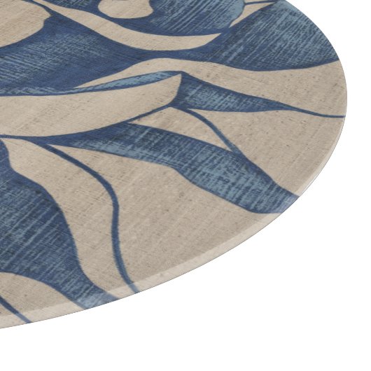 Indigo-Rose Schneidebrett (Ecke)