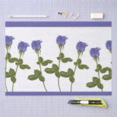 Indigo-Rose Seidenpapier (Handwerk)