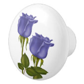 Indigo-Rosen Keramikknauf (Rechts)