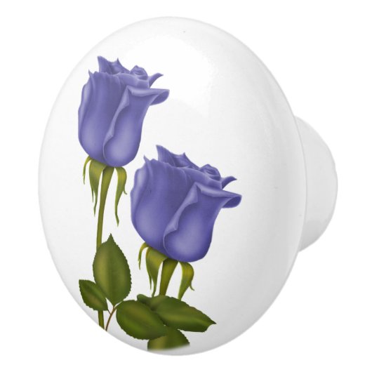 Indigo-Rosen Keramikknauf (Rechts)