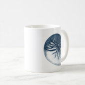 Indigo Shark Eye Seashell Kaffeetasse (VorderseiteRechts)