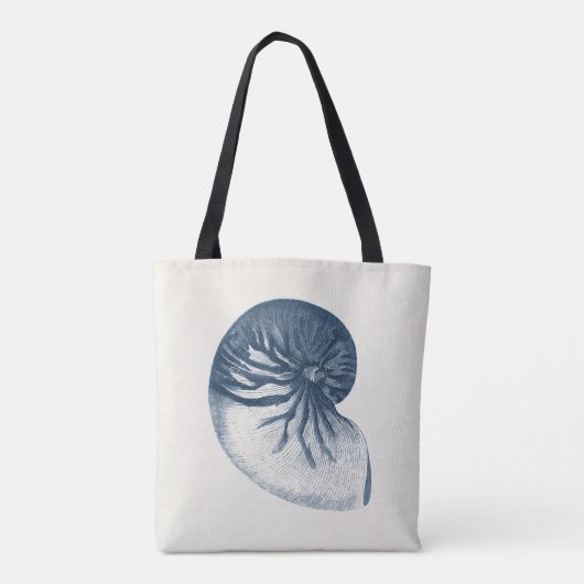 Indigo Shark Eye Seashell Tasche (Rückseite)