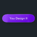 Indigo Skateboard<br><div class="desc">Indigo wird oft als "siebte Farbe"des Regenbogens bezeichnet, eine starke, tiefgründige Farbe.</div>