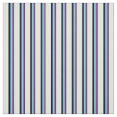 Indigo, Slate Gray, Sky Blue, Black & Light Cyan Stoff (Muster)