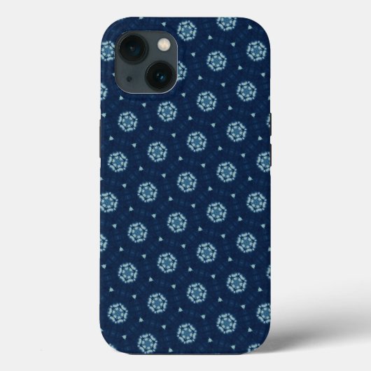 Indigo Spirit: Boho African Geometry Case-Mate iPhone Hülle (Rückseite)