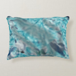 Indigo Splash Tropfen Dekokissen