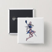 Indigo-Stamm 1 Button (Vorne & Hinten)