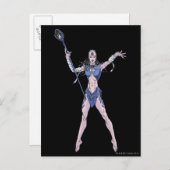 Indigo-Stamm 4 Postkarte (Vorne/Hinten)