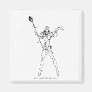 Indigo-Stamm 6 Magnet