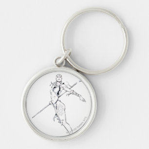 Indigo-Stamm 8 Schlüsselanhänger