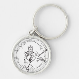 Indigo-Stamm 9 Schlüsselanhänger