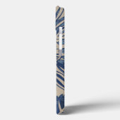 Indigo Sunflower Case-Mate iPhone Hülle (Rückseite / Links)