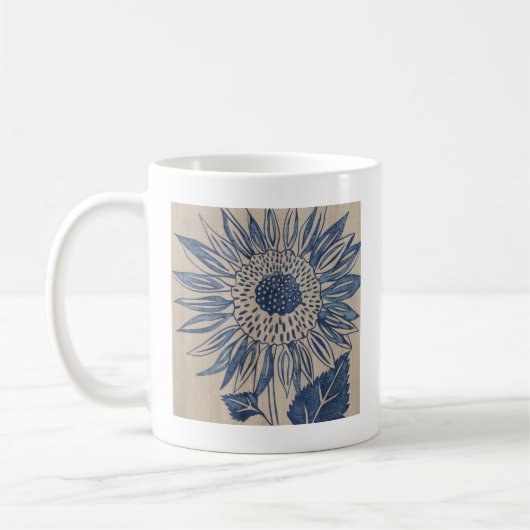 Indigo Sunflower Kaffeetasse (Links)