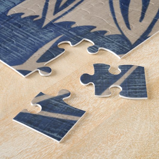 Indigo Sunflower Puzzle (Seite)