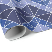 Indigo Tangram Packpapier (Rolleneckpunkt)