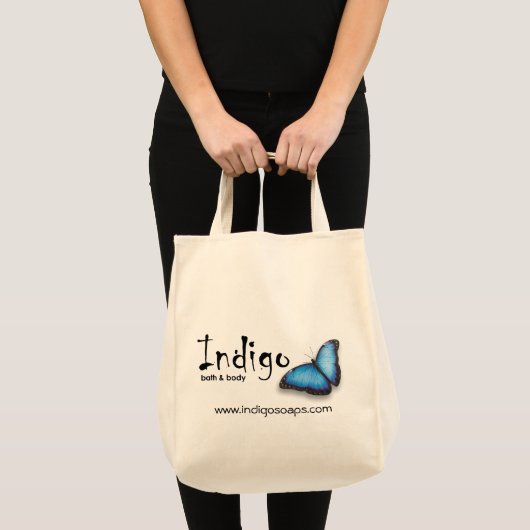 Indigo-Tasche Tragetasche (Vorderseite (Produkt))