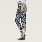 Indigo Tattoo Imitate Leggings (Links)
