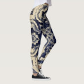 Indigo Tattoo Imitate Leggings (Rechts)